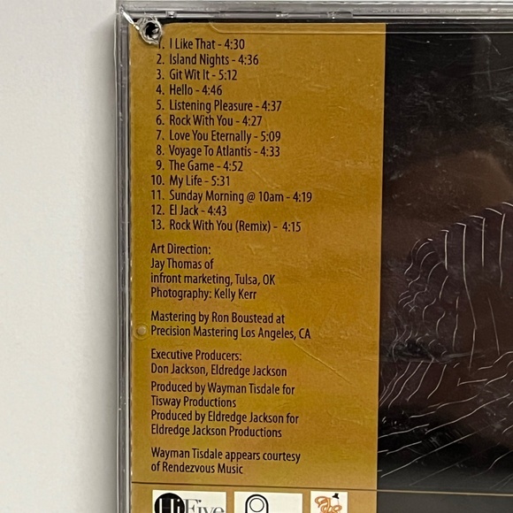 2008 Eldredge Jackson Listening Pleasure CD New Sealed - Picture 4 of 11